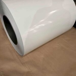 prepainted galvanized steel coils white